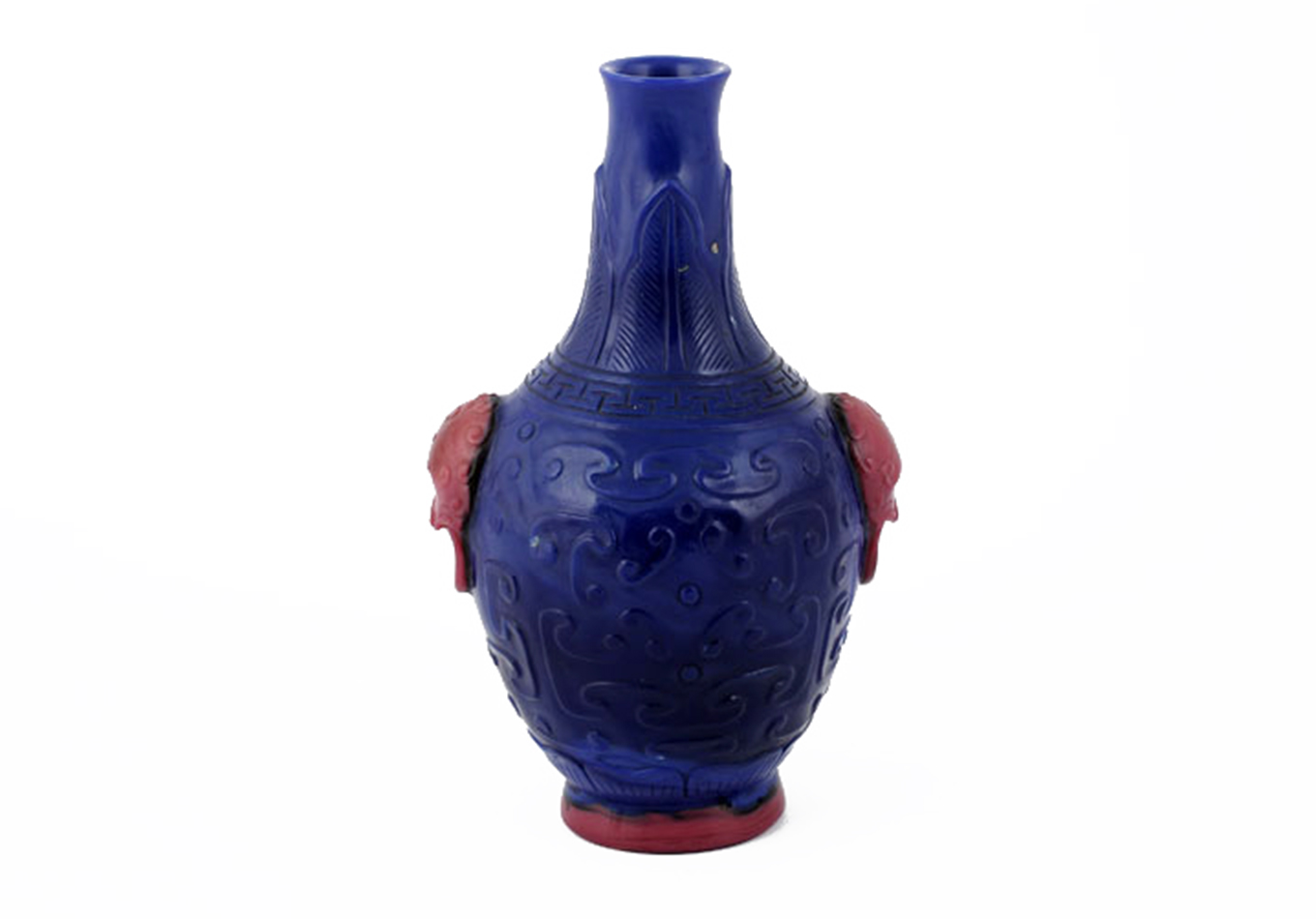 Peking Vase - 24.000- Aziatica - Zeeuws Veilinghuis - peking glass